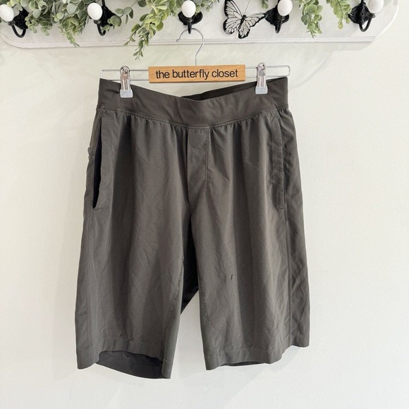 mens lululemon Surge Shorts Gray medium - Picture 1 of 6